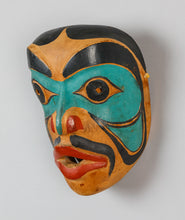 Vintage Portrait Mask, Tlingit Culture