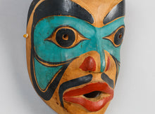 Vintage Portrait Mask, Tlingit Culture