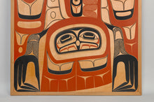 Panel depicting Eagle with Raven Spirit by David A. Boxley, Tsimshian Nation