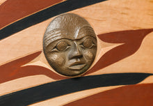 Panel Depicting Raven's Daylight by Andy Wilbur Peterson, Skokomish Nation