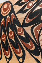 Panel Depicting Raven's Daylight by Andy Wilbur Peterson, Skokomish Nation