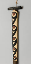 Paddle depicting Thunderbird by Andy Wilbur Peterson, Skokomish Nation