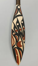 Paddle depicting Thunderbird by Andy Wilbur Peterson, Skokomish Nation
