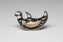 Sea Otter Transformational Pin/Pendant by Denise Wallace, Aleut