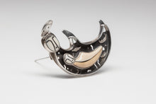Sea Otter Transformational Pin/Pendant by Denise Wallace, Aleut