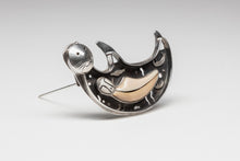 Sea Otter Transformational Pin/Pendant by Denise Wallace, Aleut