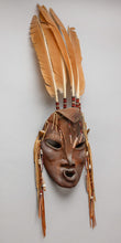 Mask depicting Wasco Eiyat by Lillian Pitt, Wasco, Yakima, Warm Springs