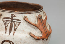 Historic Zuni Prayer Bowl with Frog Effigies, c. 1920