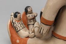 Grandfather Storyteller with 10 Children by Helen Cordero (1915-1994), Cochiti Pueblo (Copy)