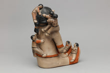 Grandfather Storyteller with 10 Children by Helen Cordero (1915-1994), Cochiti Pueblo (Copy)
