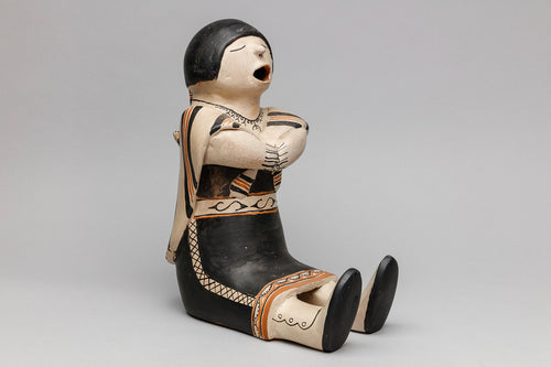 Grandmother Storyteller with Child by Helen Cordero (1915-1994), Cochiti Pueblo