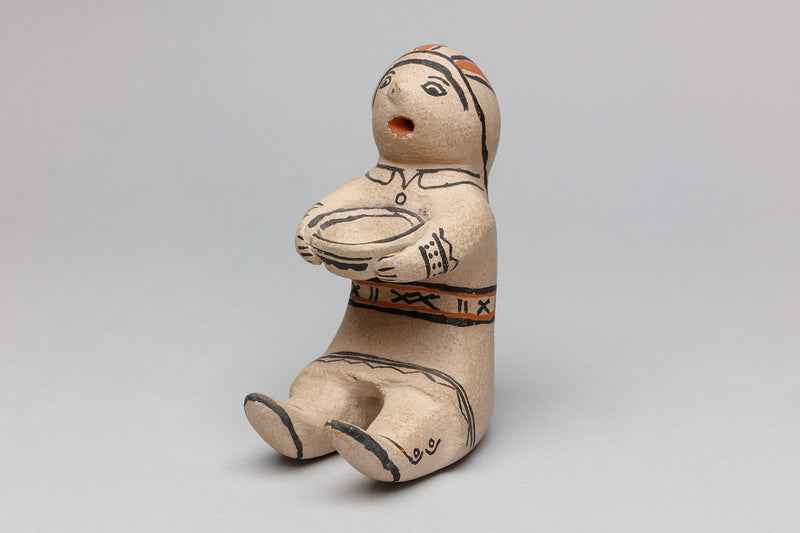 Vintage Cochiti Pottery Figure, c. 1960 – Quintana Galleries