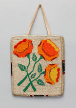 Double Sided Beaded Bag with Elk and Flowers, c. 1940