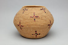 Yup'ik Basket with Cross Designs, c. 1960