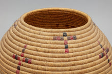 Yup'ik Basket with Cross Designs, c. 1960