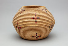 Yup'ik Basket with Cross Designs, c. 1960