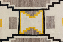 Historic Navajo Storm Pattern Rug, c. 1940