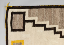 Historic Navajo Storm Pattern Rug, c. 1940