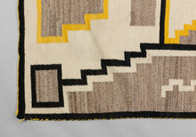 Historic Navajo Storm Pattern Rug, c. 1940