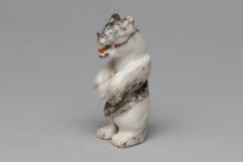 Standing Bear Fetish Carving, Zuni