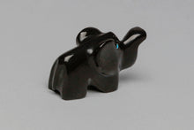 Elephant Fetish Carving by Calvert Bowannie, Zuni