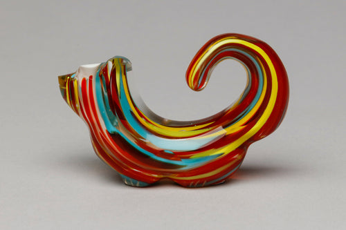 Cat Fetish Carving by Leland Boone, Zuni