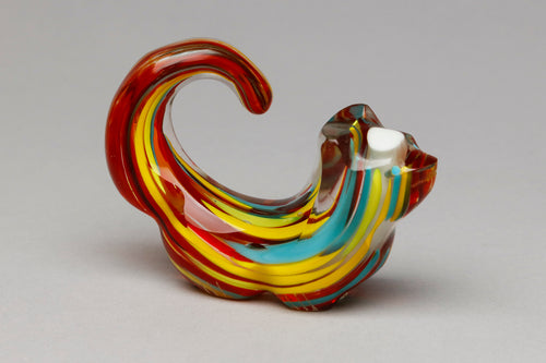 Cat Fetish Carving by Leland Boone, Zuni