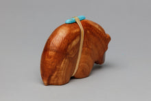 Bear Fetish Carving by Herbert Halate, Zuni