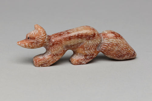 Wolf Fetish Carving by Daryl Eriacho, Zuni