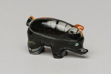Pig Fetish Carving by Stanton Hannaweeke, Zuni
