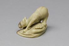 Mountain Lion Fetish Carving by Wilfred Cheama, Zuni