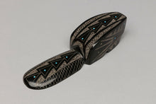 Beaver Fetish Carving with Etched Design by Russell Shack, Zuni