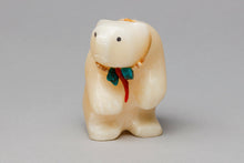 Standing Bear Fetish Carving with Necklace by Dee Edaakie, Zuni