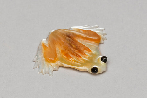 Frog Fetish Carving by Ricky Laahty, Zuni