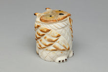 Large Owl Fetish Carving by Troy Sice, Zuni