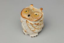 Large Owl Fetish Carving by Troy Sice, Zuni
