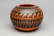 Pot with Geometric Design by Alta Yesslith, Hopi Pueblo