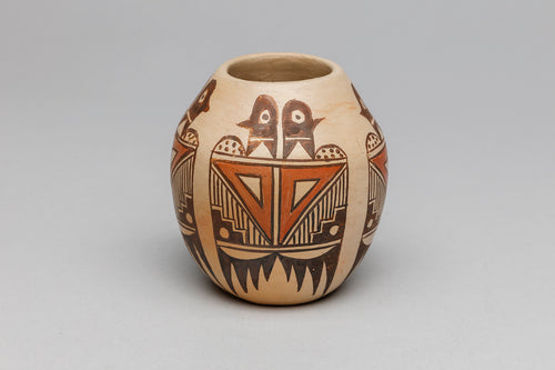 Pot with Eagle Designs by Elva Nampeyo, Hopi Pueblo