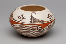 Pot with Geometric Design by Season Black, Hopi Pueblo