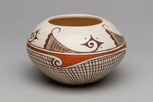 Pot with Geometric Design by Season Black, Hopi Pueblo