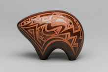 Bear Figure with Etched Designs, Diné