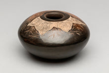Pot with Eagle and Mountain Design by Martin Moquino, Santa Clara