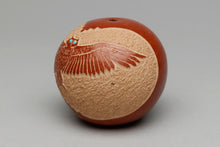 Seed Pot with Owl Design by Stella Tanner (Kwa Povi, San Juan Pueblo