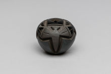 Miniature Pot with Geometric Design by Madeline Naranjo, Santa Clara Pueblo