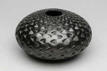Black Woven Pot by Michael Wisner