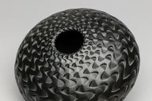 Black Woven Pot by Michael Wisner