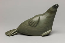 Seal Carving by Elijah Kavik, Inuit