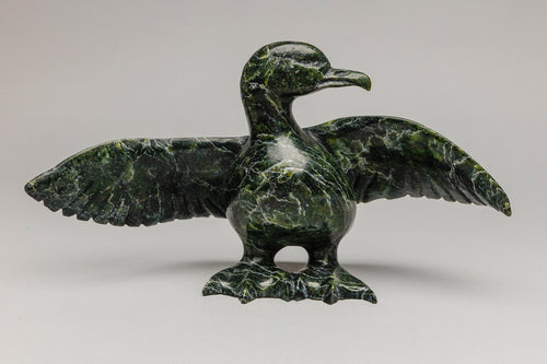 Loon Carving by Pudlalik Shaa, Inuit