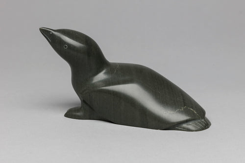 Bird Carving by Johnassie Kudlurak, Inuit