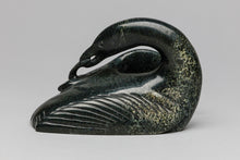 Preening Bird Carving by Kellypalik Etidloie, Inuit